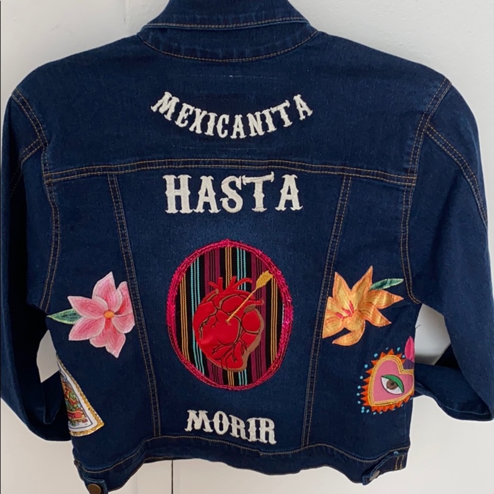 Mexicanita Hasta Morir - Jean Jacket